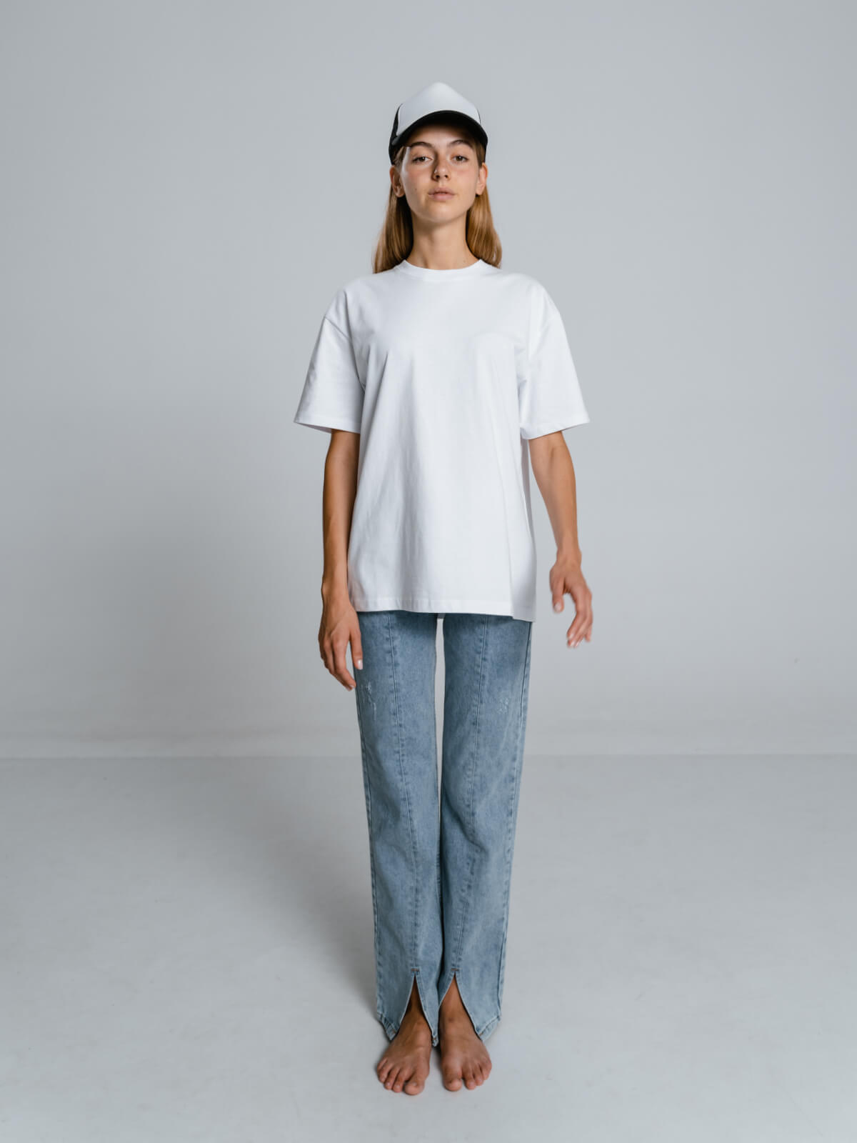 شلوار جین اسپلیت پایین